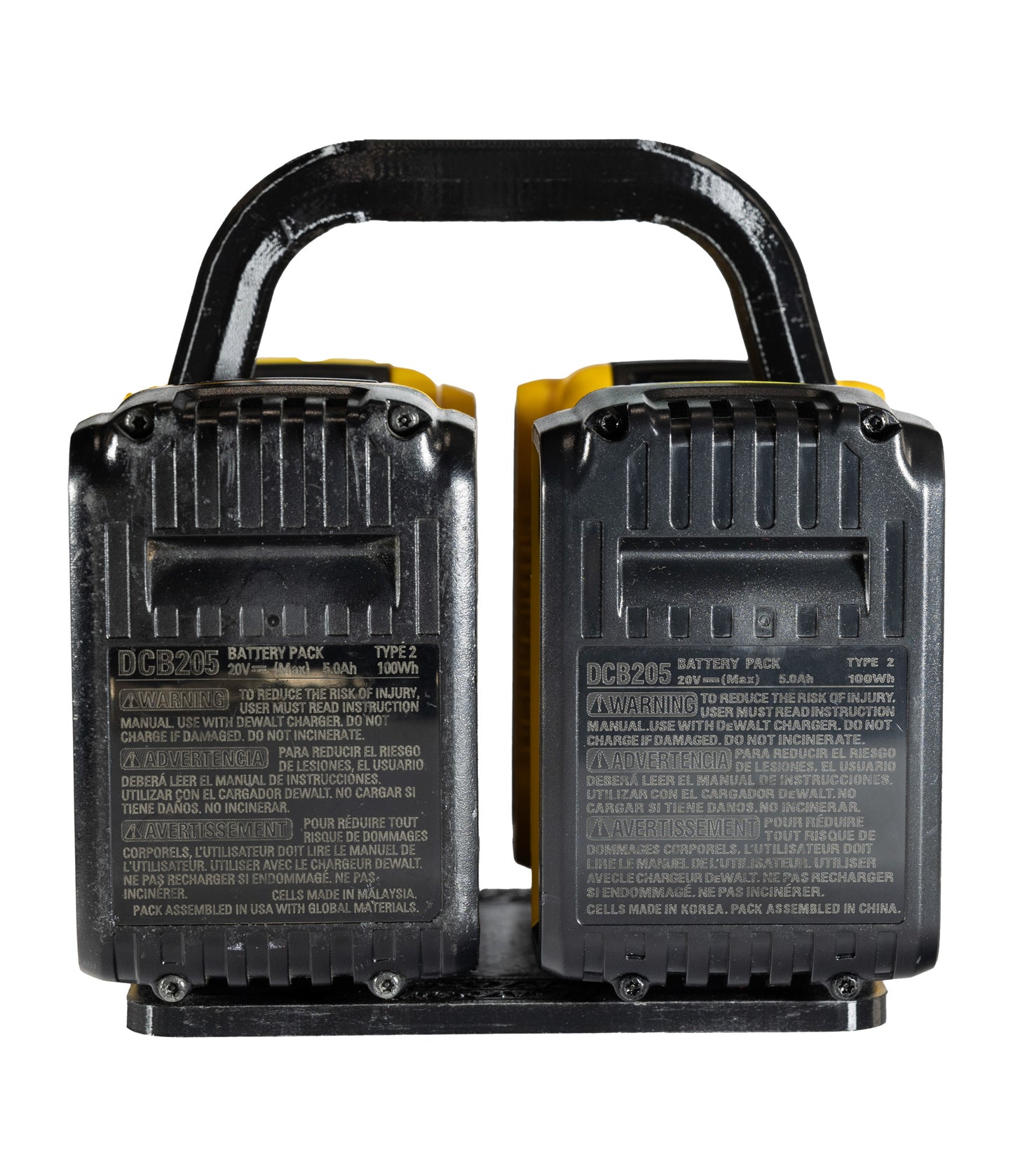 4x Foam Kraft Dewalt Battery Modular Carrier Tool Interchangeable