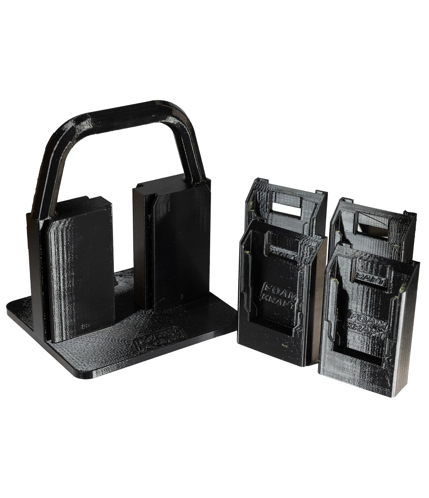 4x Foam Kraft Dewalt Battery Modular Carrier Tool Interchangeable