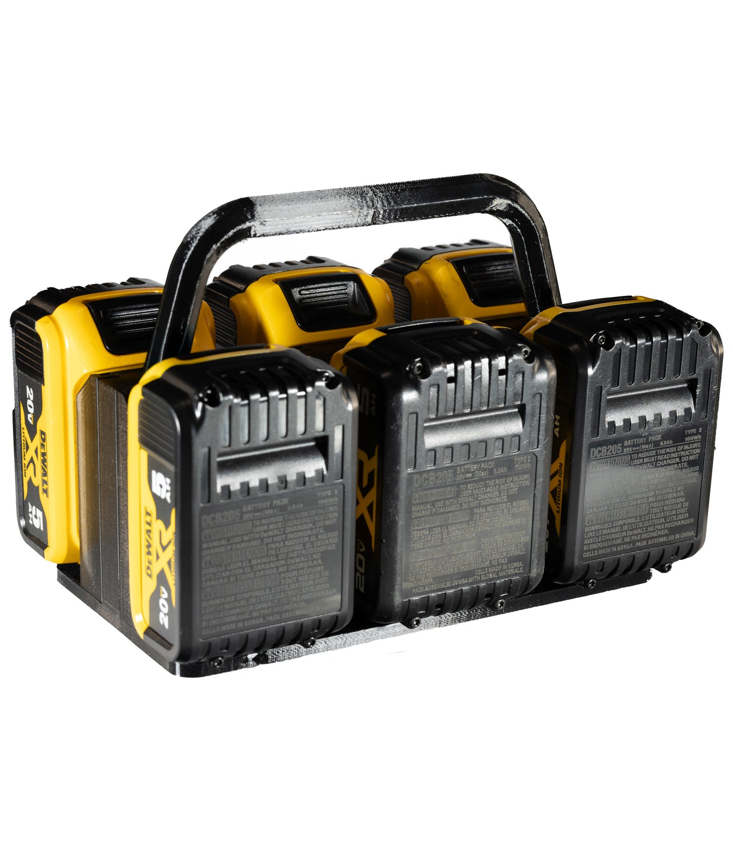 6x Foam Kraft Dewalt Battery Modular Carrier Tool Interchangeable