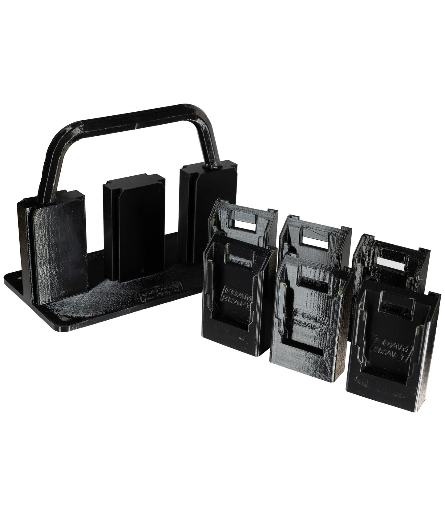 6x Foam Kraft Dewalt Battery Modular Carrier Tool Interchangeable